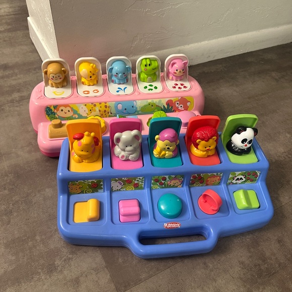 Colorful Number Pop-Up Toy Set of 2 - Picture 2 of 5